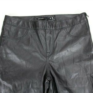 Karen Millen Women's Faux Leather Black Legging